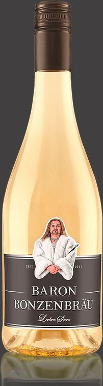 1 Flasche Baron Bonzenbräu secco 0,75l